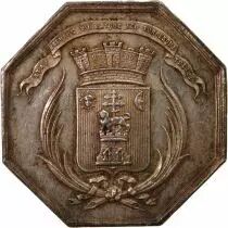 France Caisse D\'Epargne D\'Albi - Jeton Argent Poinçon Abeille (1860-1880)