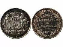 France Caisse d\'Epargne de Nantes - Jeton Argent, 21 Janvier 1821