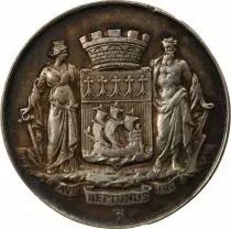 France Caisse d\'Epargne De Nantes - Jeton Argent, Inauguration Du 5 Juin 1911