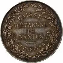 France Caisse d\'Epargne De Nantes - Jeton Argent, Inauguration Du 5 Juin 1911