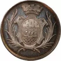 France Caisse D\'Epargne De Nantes - Jeton Argent Poinçon Main (1845-1860)