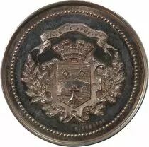 France Caisse d\'Epargne de Pontivy - Jeton Argent Poinçon Corne (Après 1879)