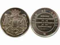 France Caisse d\'Epargne de Rennes - Jeton Argent Poinçon Corne (Après 1879)