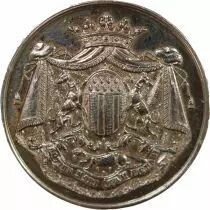 France Caisse d\'Epargne de Rennes - Jeton Argent Poinçon Corne (Après 1879)