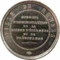 France Caisse d\'Epargne de Rennes - Jeton Argent Poinçon Corne (Après 1879)