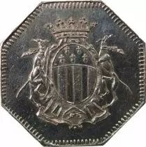 France Caisse d\'Epargne de Rennes - Jeton Argent Poinçon Corne (Après 1879)