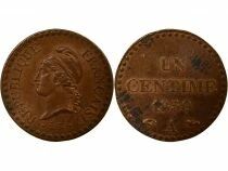 France Centime, Dupr&eacute;, avec Accent - 1850 A Paris