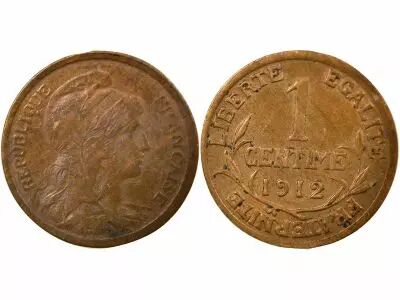 France Centime, Dupuis - 1912 Paris