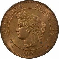 France C&eacute;r&egrave;s - 10 Centimes - 1897 A Paris