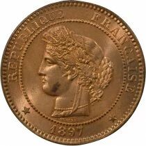 France C&eacute;r&egrave;s - 10 Centimes - 1897 A Paris