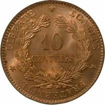 France C&eacute;r&egrave;s - 10 Centimes - 1897 A Paris