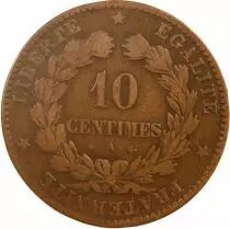 France Cérès - 10 Centimes 1877 A Paris