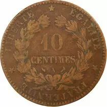 France Cérès - 10 Centimes 1896 A Paris - Variété Torche - Rare