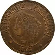 France Cérès - 2 Centimes 1895 A Paris