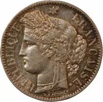 France Cérès - 2 Francs 1887 A Paris - Avec Légende