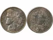 France Cérès - 2 Francs 1895 A Paris
