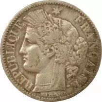 France C&eacute;r&egrave;s - 2 Francs Argent - 1888 A Paris