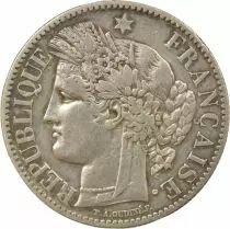 France Ceres - 2 Silver Franc, IIIrd Republic - 1871 A Paris
