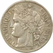 France Ceres - 2 Silver Franc, IIIrd Republic - 1895 A Paris