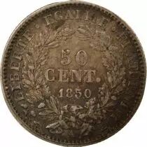 France Ceres - 20 Silver Centimes , IInd Republic- 1850 A Paris