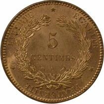 France C&eacute;r&egrave;s - 5 Centimes - 1897 A Paris