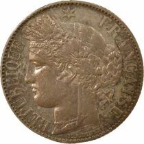 France C&eacute;r&egrave;s - Franc Argent, IIIe R&eacute;publique - 1888 A Paris
