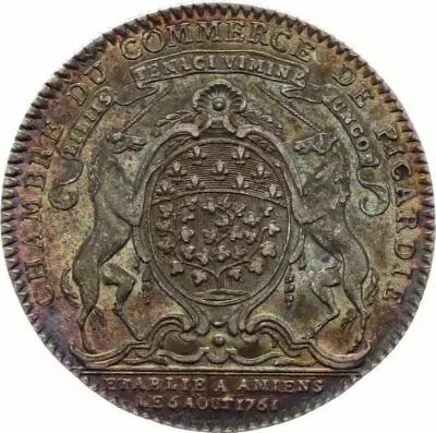 France Chamber of Commerce of Picardie - Louis XV - 1761