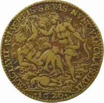 France Chambre aux Deniers - Brass Token - 1620