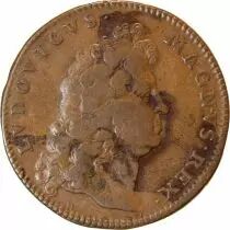 France Chambre Aux Deniers, Louis XIV - Jeton 1688