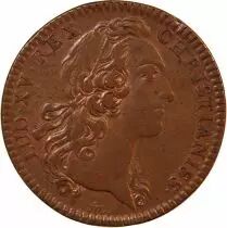 France Chambre Aux Deniers, Louis XV - Jeton Cuivre 1746