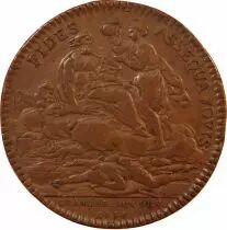 France Chambre Aux Deniers, Louis XV - Jeton Cuivre 1746