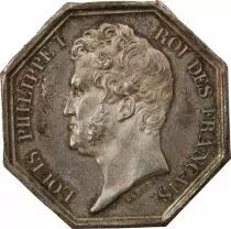 France Chambre de Commerce d\'Orléans, Louis Philippe I - Jeton Argent, Poincon Lampe (1832-1841)