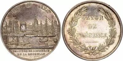 France Chambre de Commerce de La Rochelle -  ND - Silver