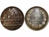 France Chambre de Commerce de La Rochelle  Jeton Argent Poinçon Corne (Après 1879)