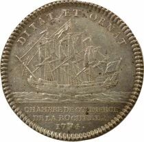 France Chambre de Commerce de La Rochelle, Louis XVI - Jeton Argent - 1774/54