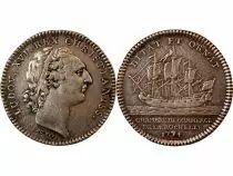 France Chambre De Commerce De La Rochelle, Louis XVI  Jeton Argent 1774