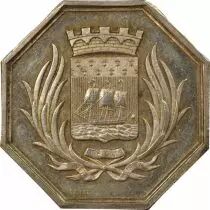 France Chambre de Commerce de Nantes - Jeton Argent - 1860 / 1879
