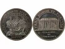 France Chambre de Commerce de Nantes - Jeton Argent, Sans Poincon Corne