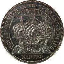 France Chambre de Commerce de Nantes - Jeton Argent, Sans Poincon Corne