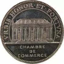 France Chambre de Commerce de Nantes - Jeton Argent, Sans Poincon Corne