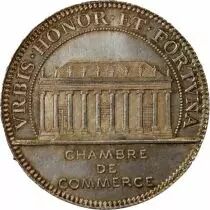 France Chambre de Commerce de Nantes - Jeton Argent Poinçon Abeille (1860 /1879)