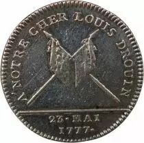 France Chambre de Commerce de Nantes, Louis Drouin - Jeton Argent 1777
