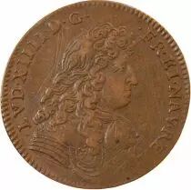 France Chambre Des Assurances, Louis XIV  Jeton Cuivre