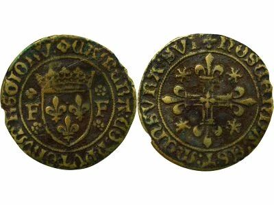 France Chambre des Comptes du Roi, Fran�ois I - Jeton Laiton - XVIe Si�cle