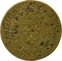 France Chambre des Comptes du Roi, Henri III - Jeton Laiton - 1576
