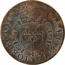 France Chambre Des Comptes Du Roi, Henri III  Jeton Laiton 1583