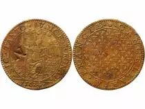 France Chancellerie - Jeton Laiton 1624 Contremarqué