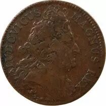 France Chapelle De Versaille, Louis XIV - Jeton Cuivre 1708