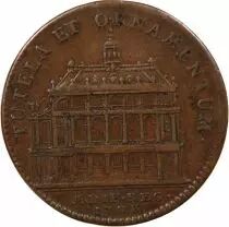 France Chapelle De Versaille, Louis XIV - Jeton Cuivre 1708