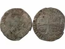 France CHARLES IX - DOUZAIN AUX DEUX C, 1er TYPE - 1574 M TOULOUSE